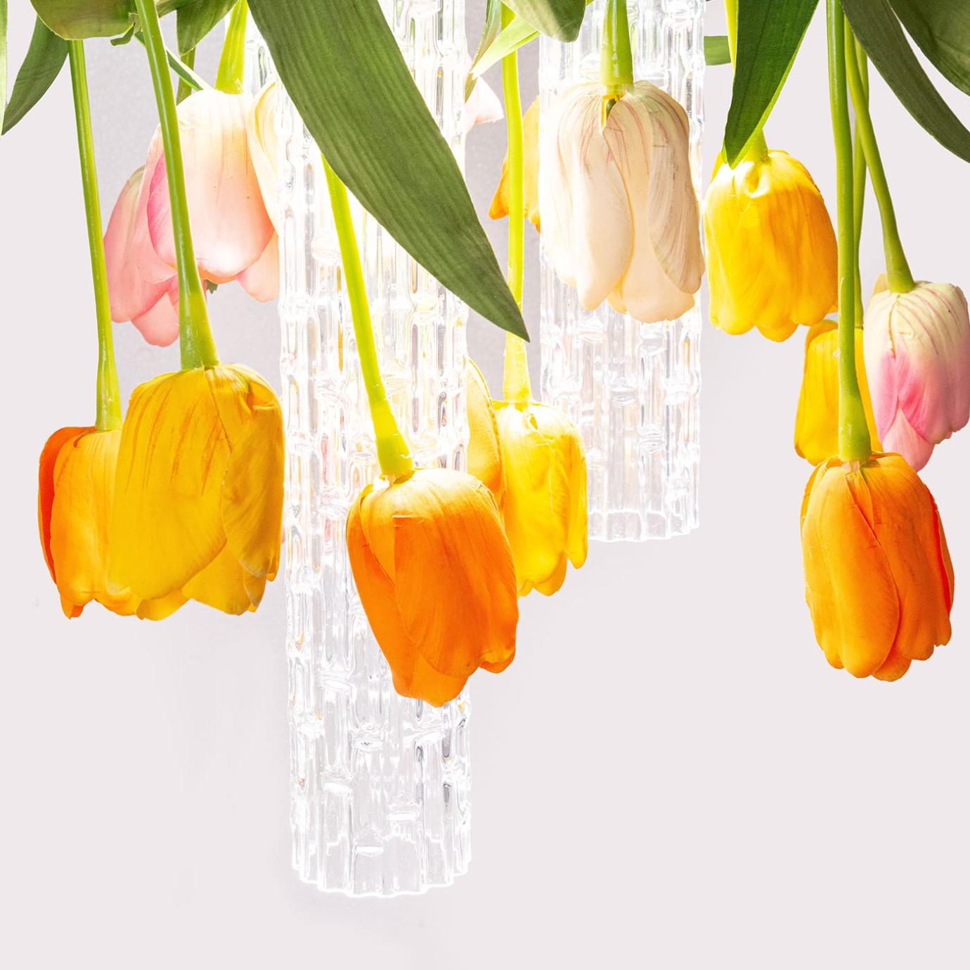 Lampadario Rotondo Tulip