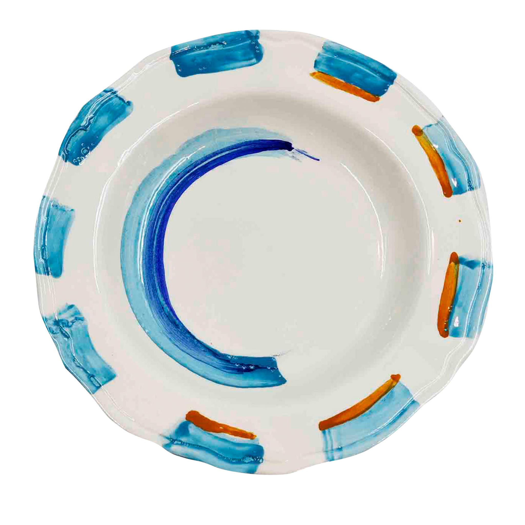 Piatto In Ceramica Artigianale
