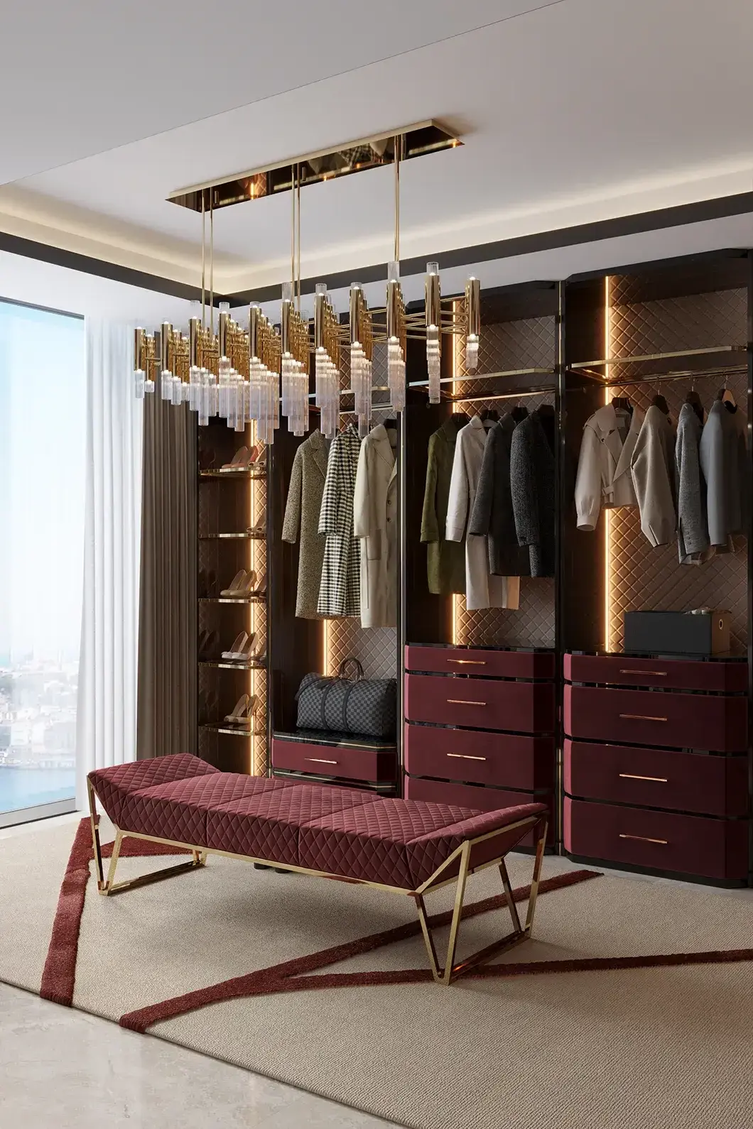 Guardaroba Grigio Cadence