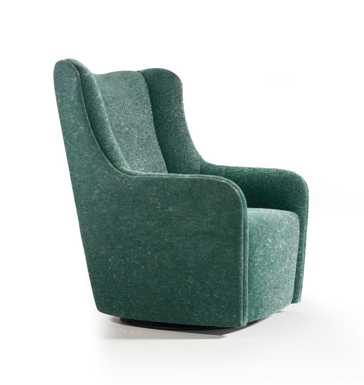 Poltrona Bergere Eleganza Girevole