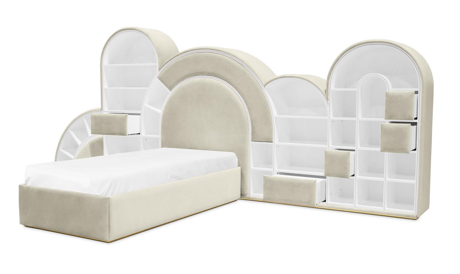 Letto Per Bambini Bubblegum Marshmallow Cream