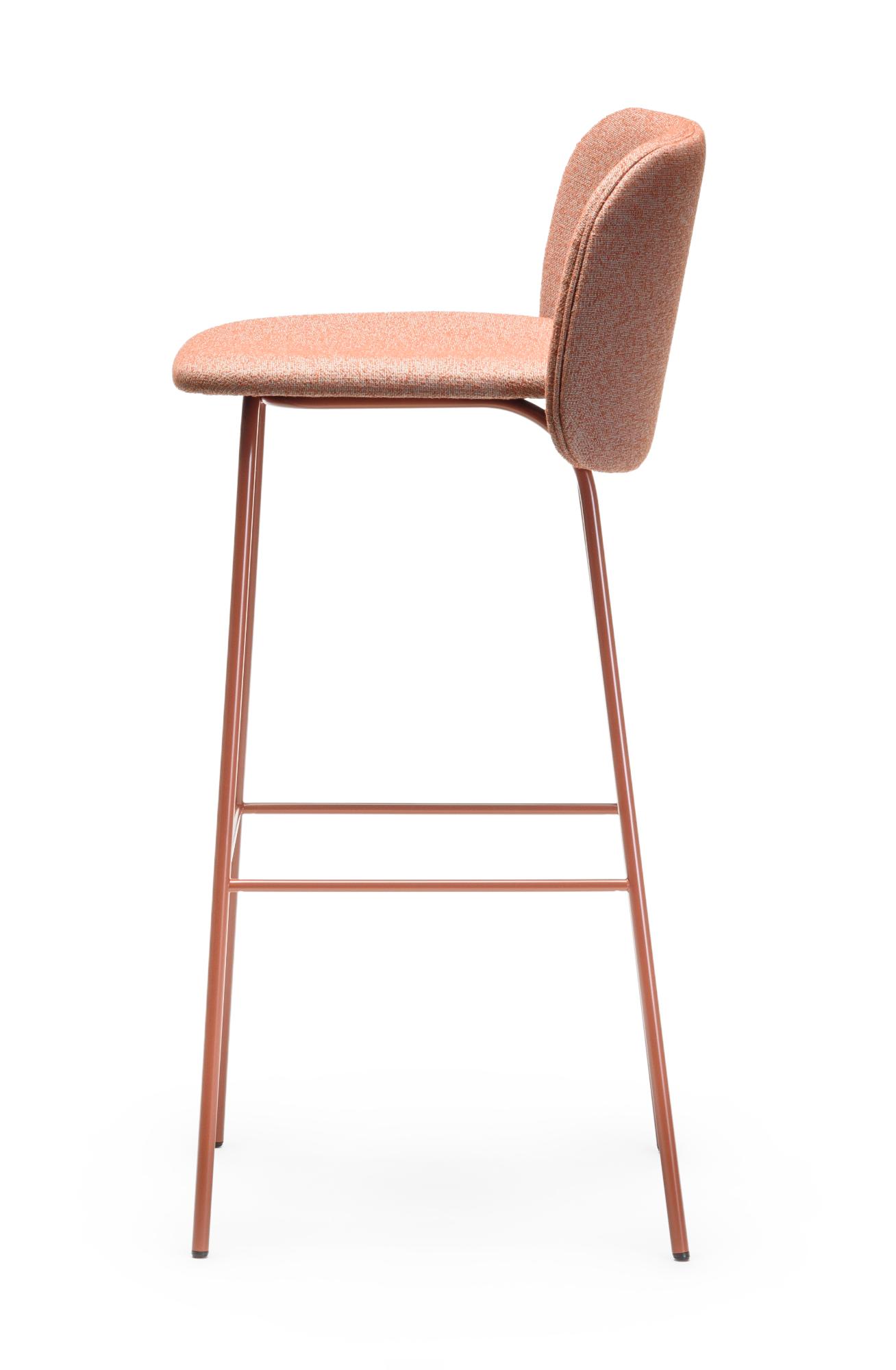 Sgabello da Bar Chips M SG-80 Terracotta