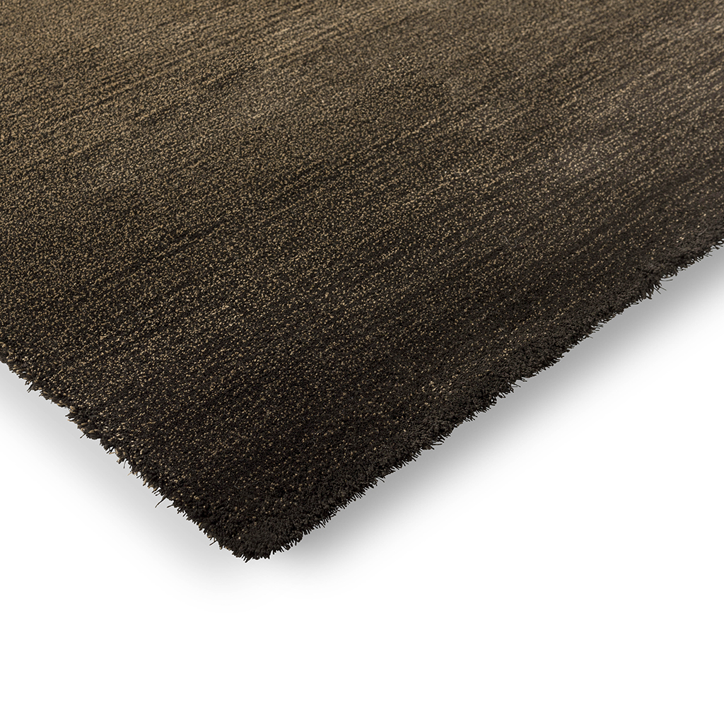 Tappeto Shade Low Beige/Cioccolato Fondente