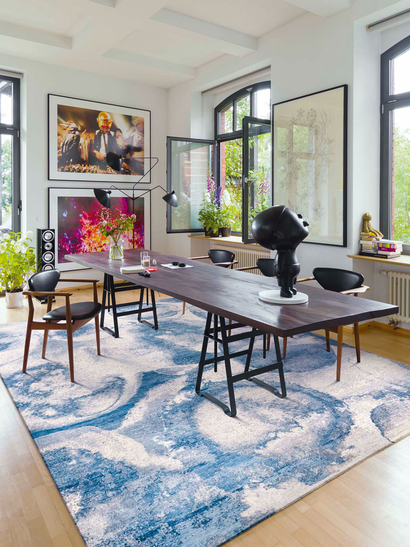 Tappeto Lusso Fatto a Mano Splash Galileo | Misura: 183 x 274 cm