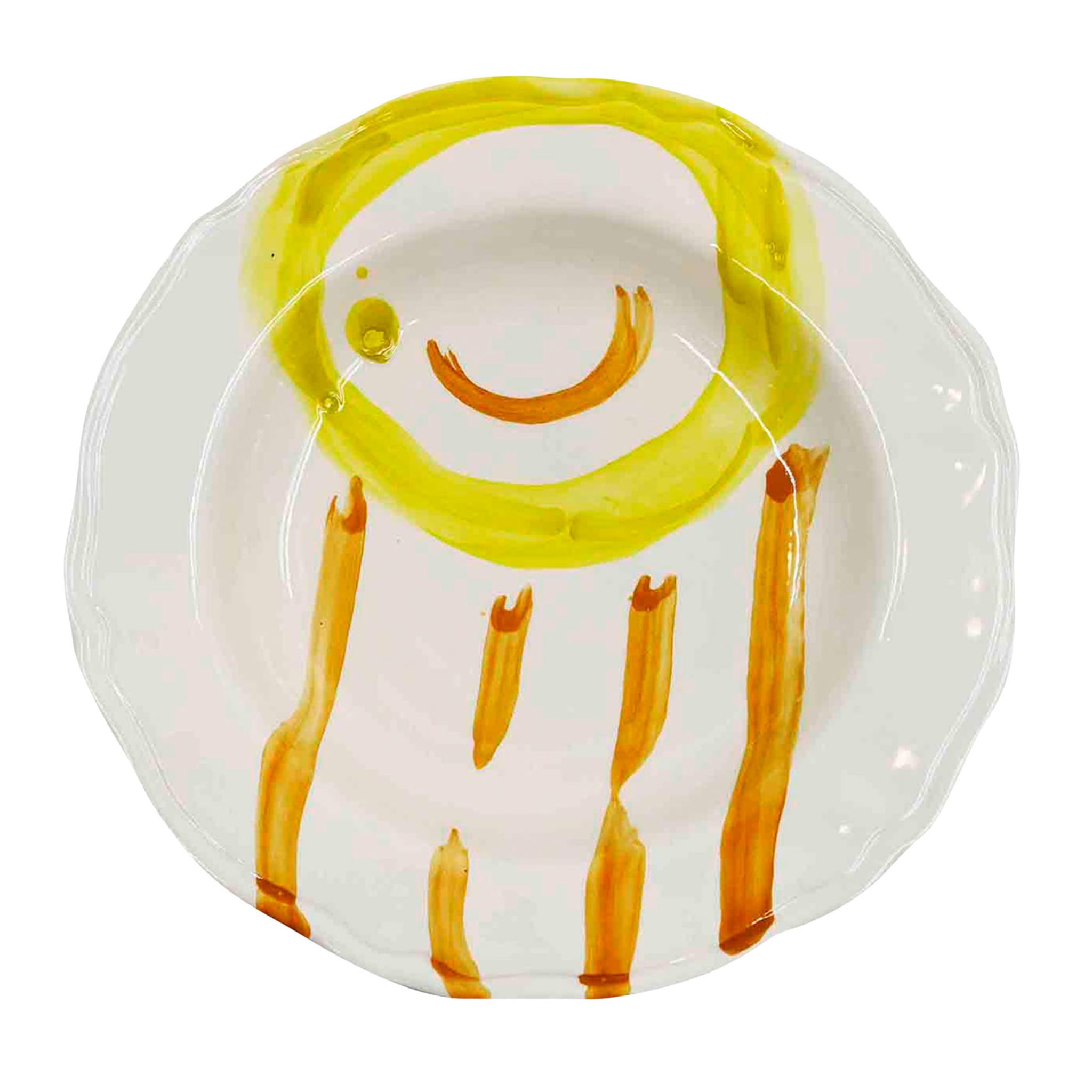 Piatto In Ceramica Artigianale