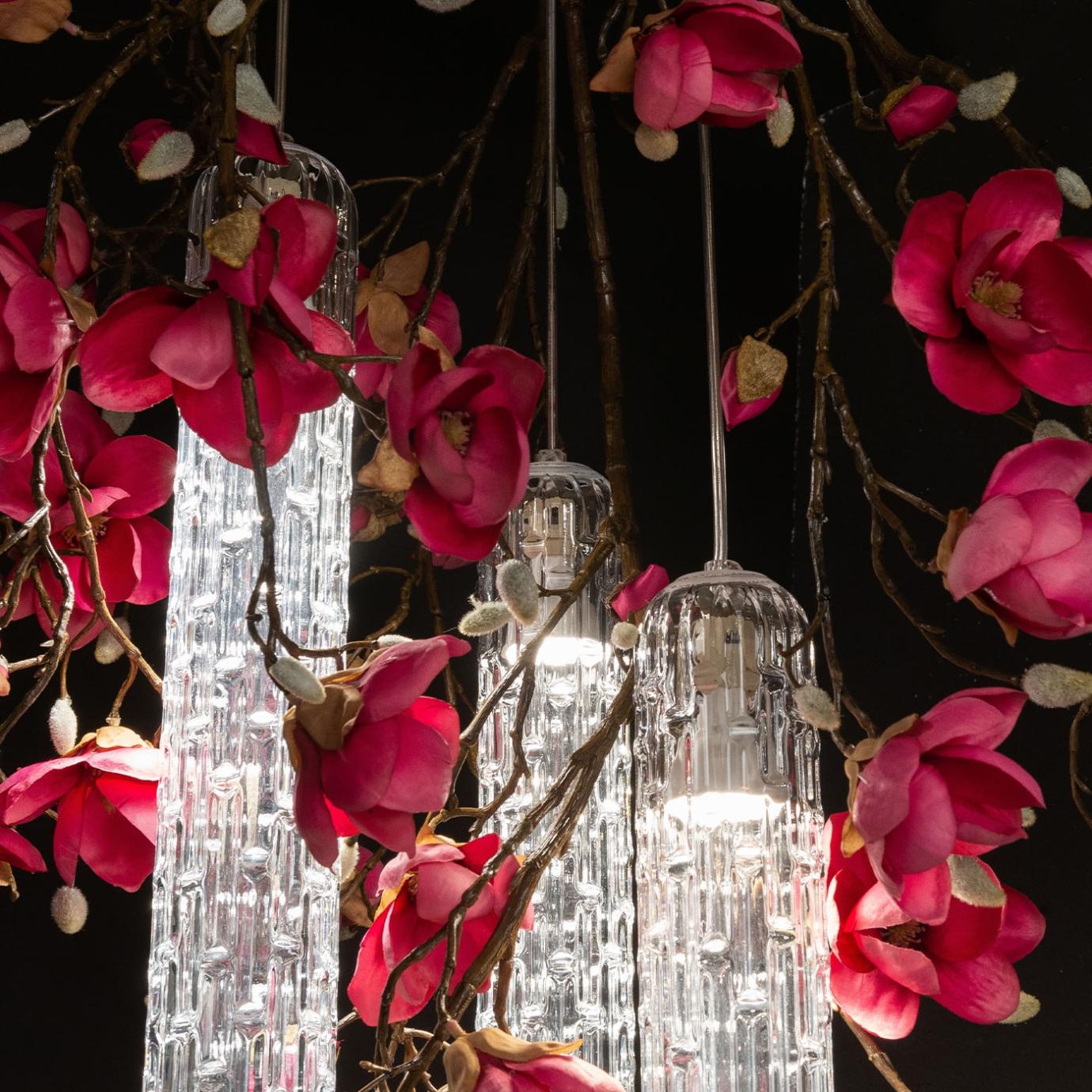 Lampadario Piccolo Rotondo Magnolia