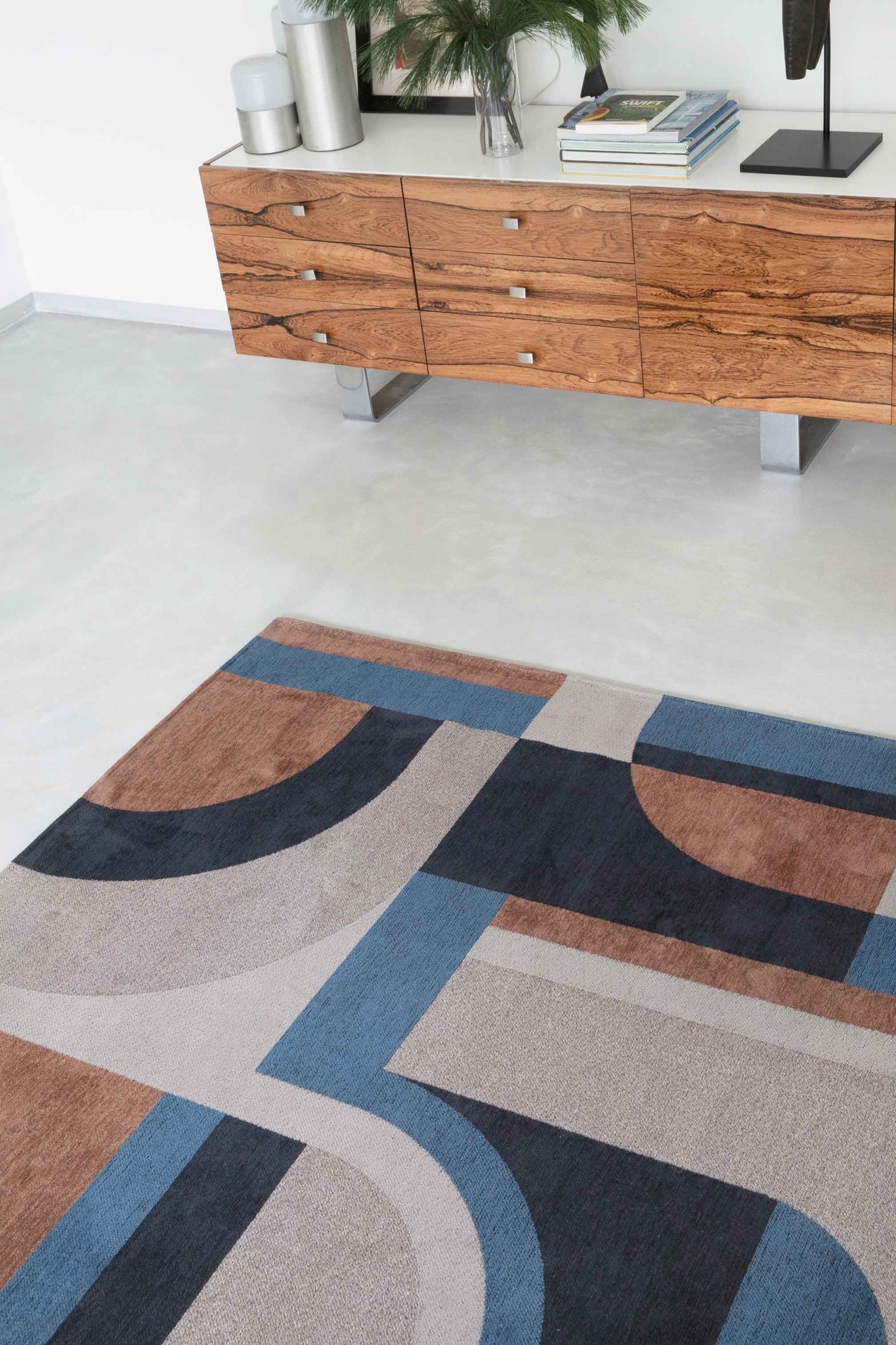 Tappeto Camel Blu 9196