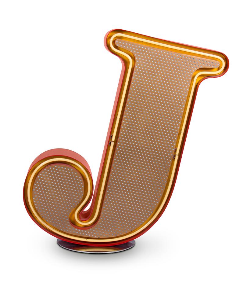 Lettera Luminosa Joyful J Lettera Luminosa Joyful J