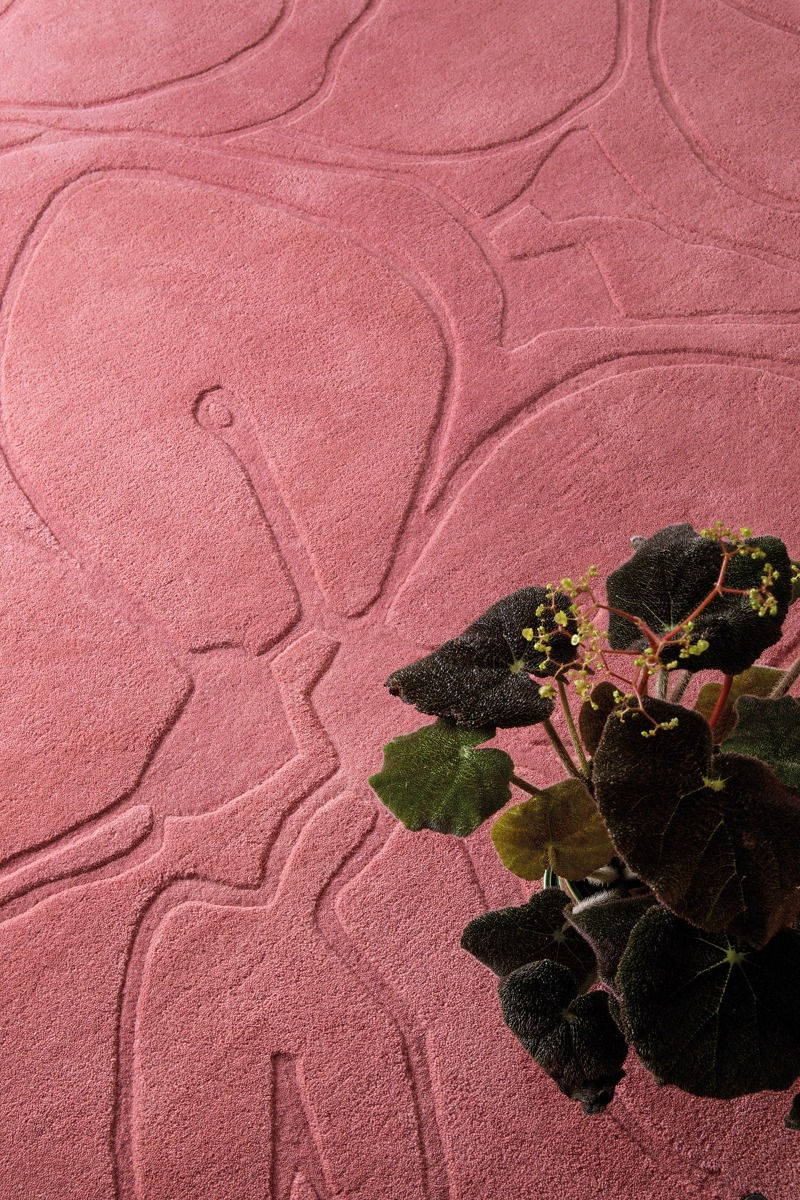 Tappeto Romantic Magnolia Rosa