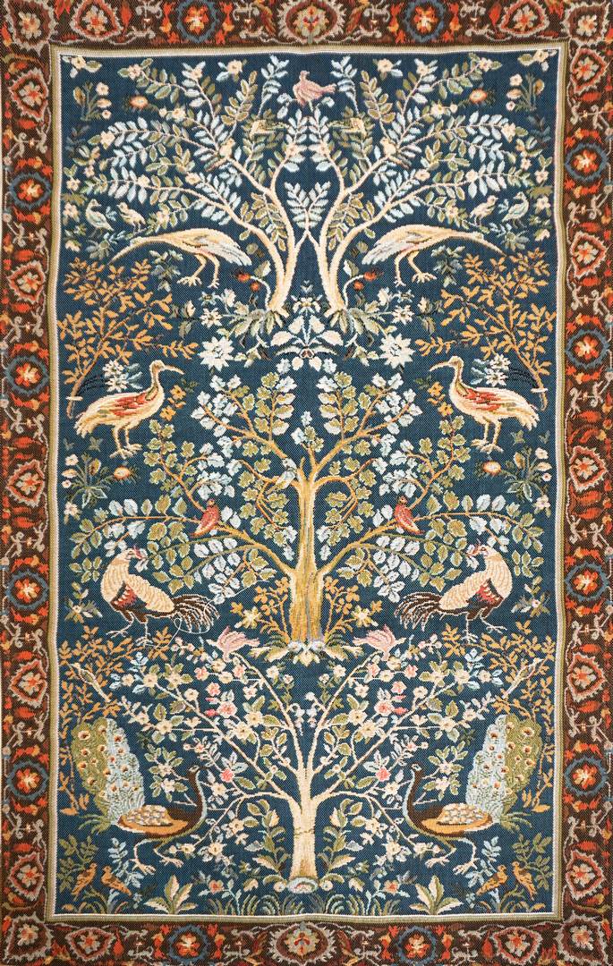 Arazzo L’Albero in Stile W. Morris | Misura: 75 x 125 cm