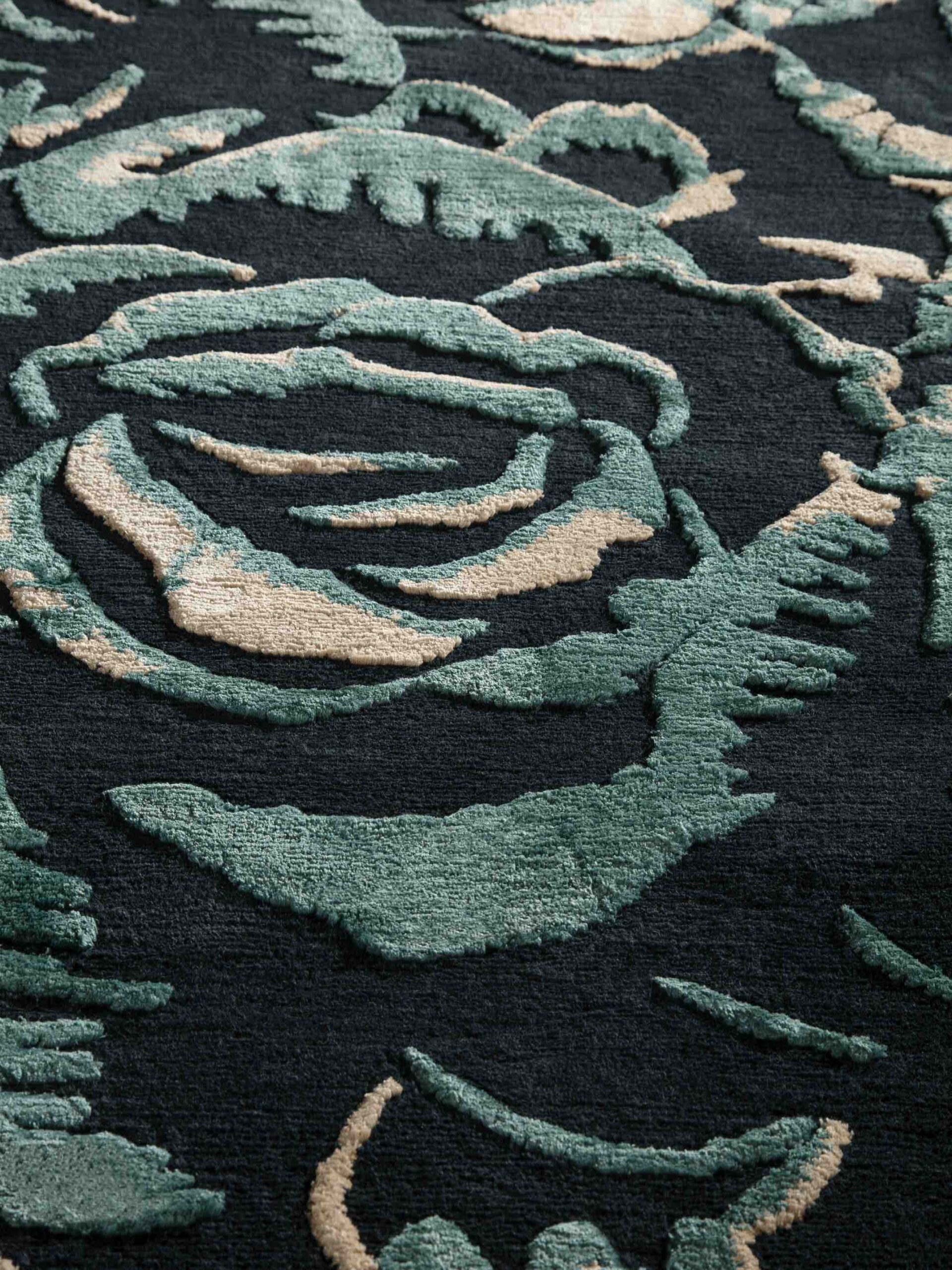 Tappeto Dark Flower 1