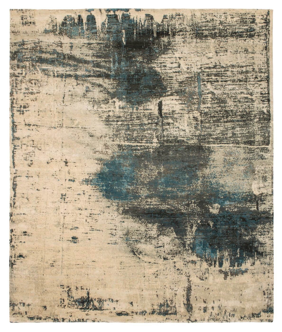 Tappeto Artwork 22 Blu Grigio