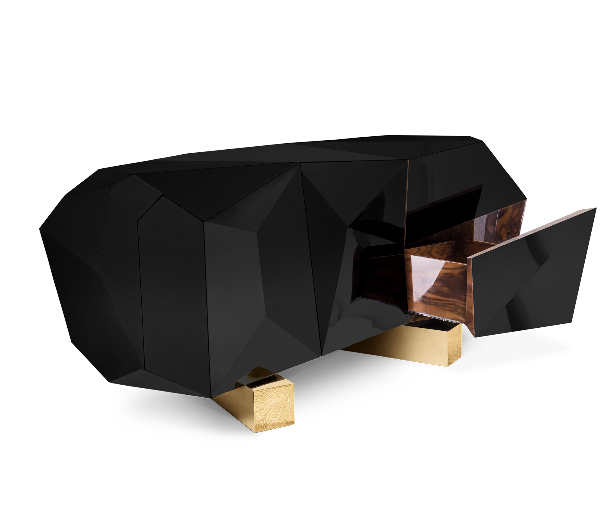 Credenza Nera Prism 2