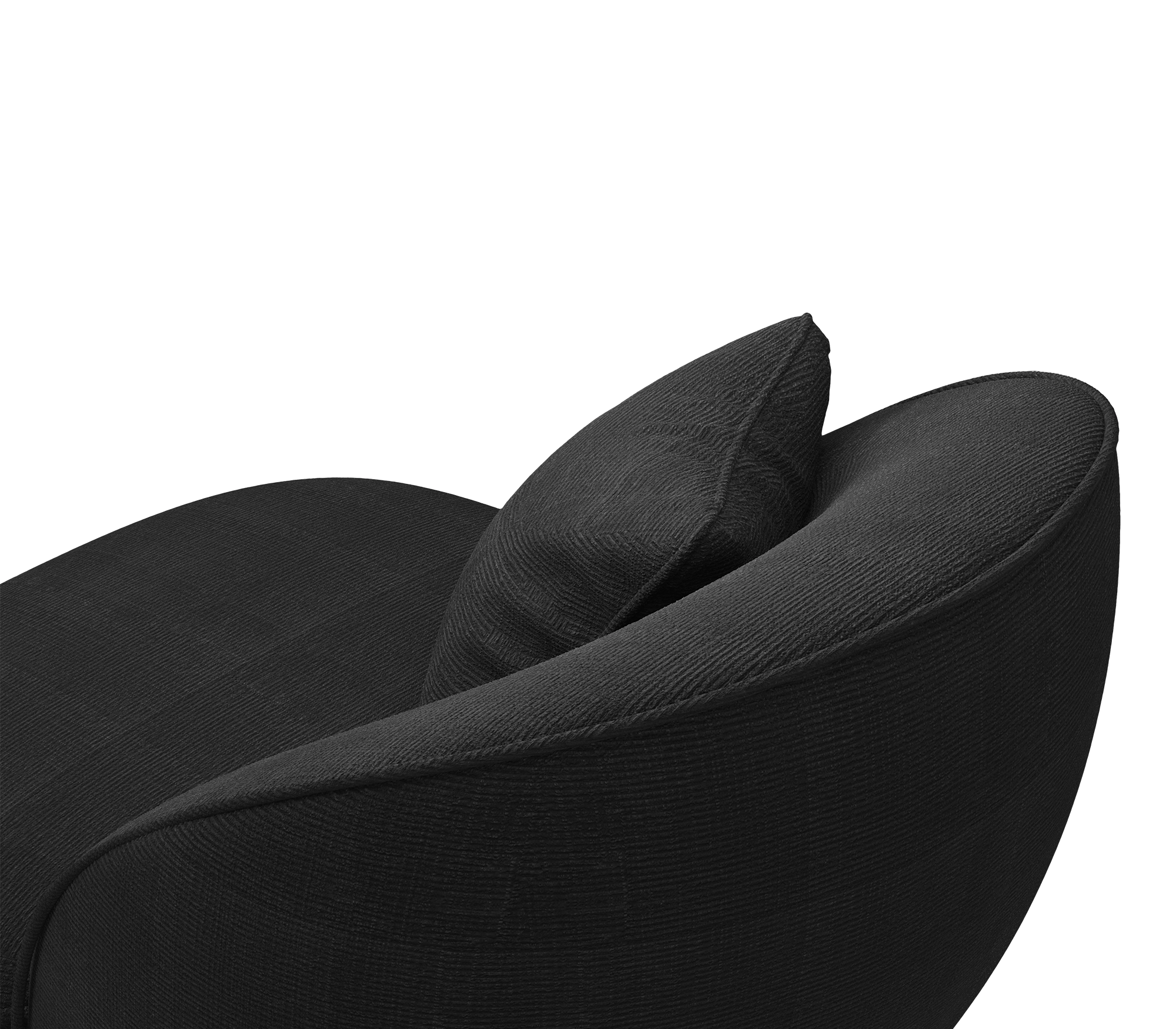 Poltrona Angora II Nero Baltico