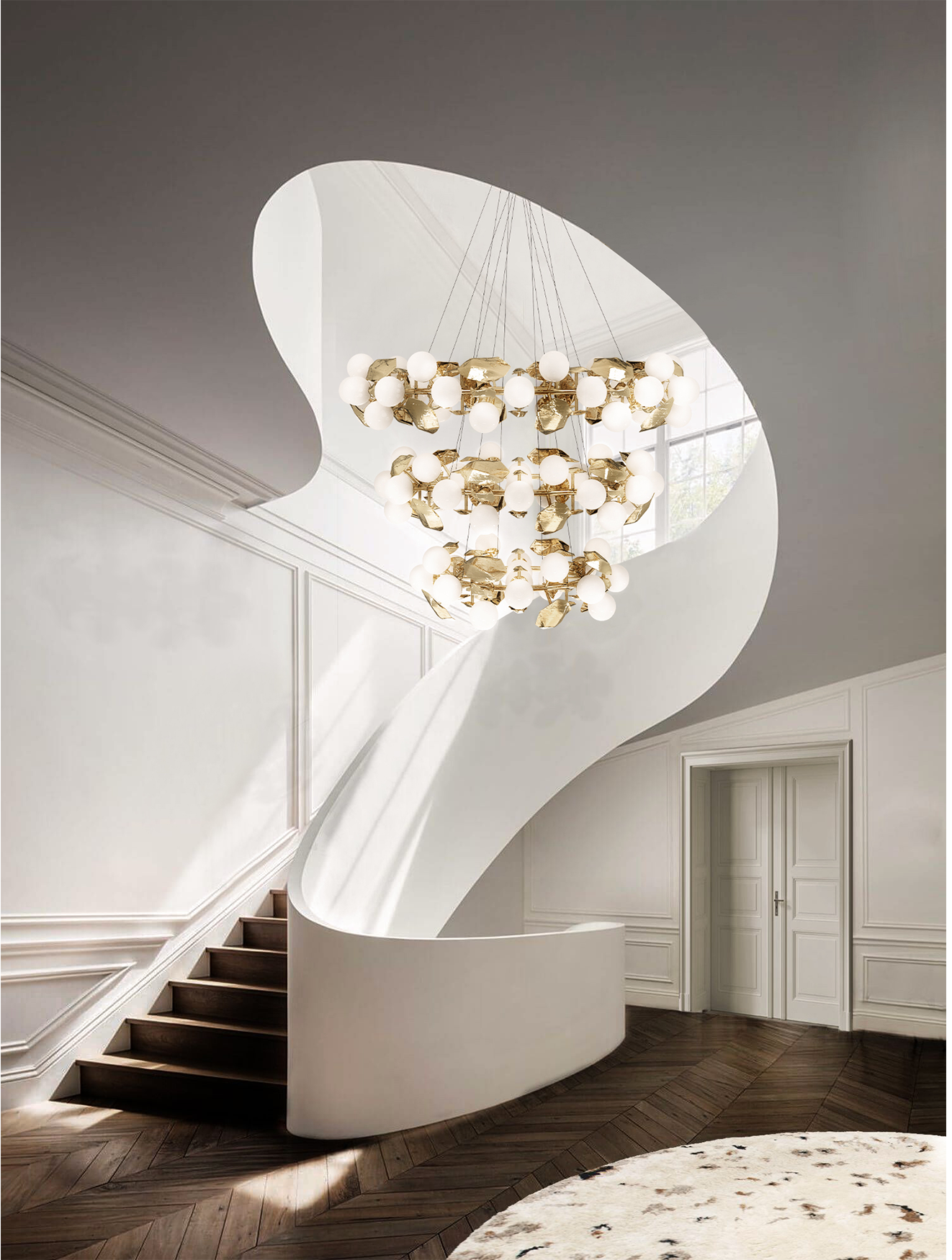 Lampada a Sospensione Athena Round III