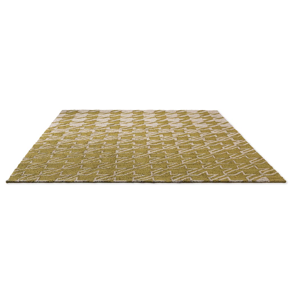 Tappeto TB Houndstooth Senape Per Esterni | Misura: 250 x 350 cm