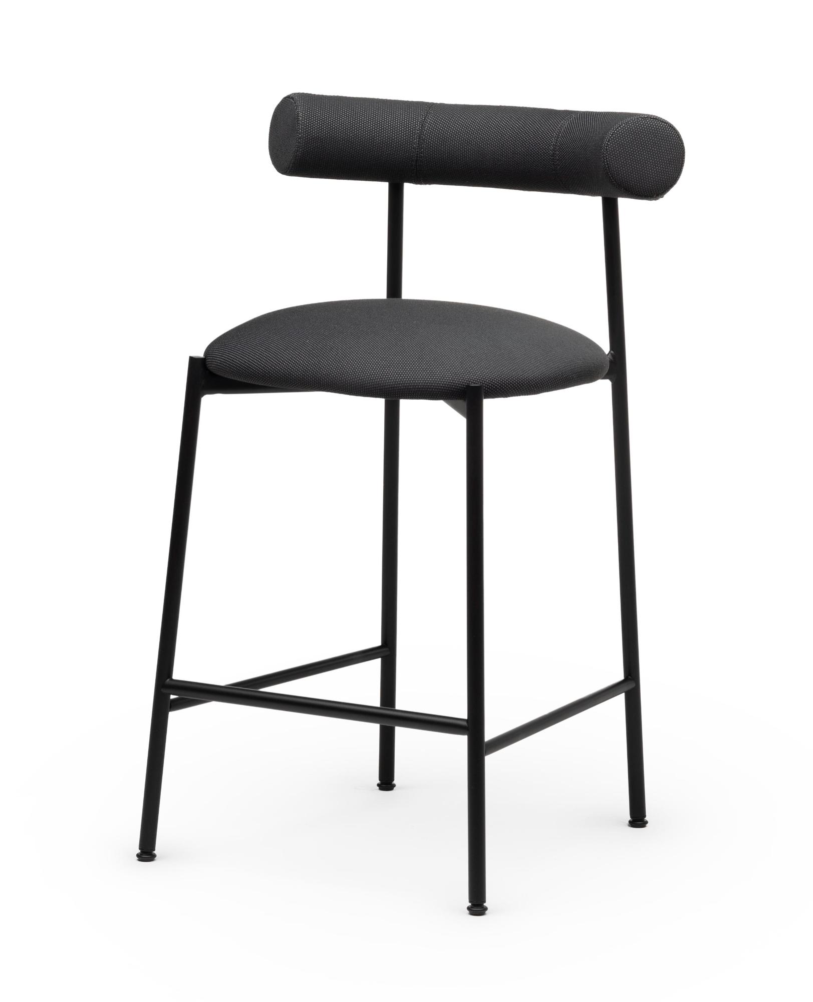 Sgabello da Bar Pampa SG-65 Nero