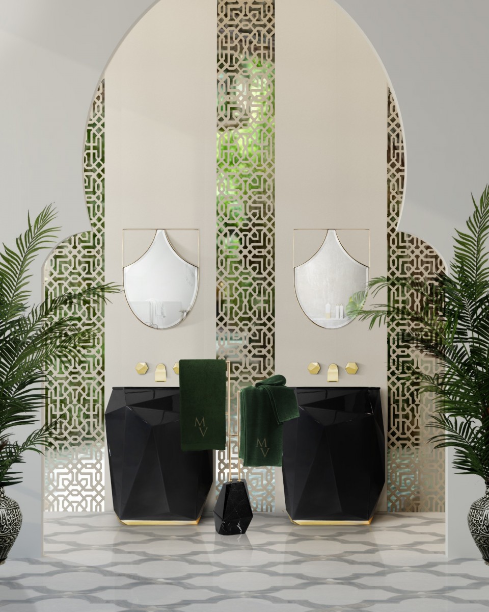 Lavabo A Colonna Gemstone - 1