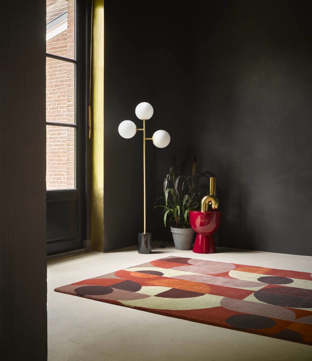 Tappeto Decor Cosmo Rosso Verde Chiaro 95203 | Misura: 160 x 230 cm