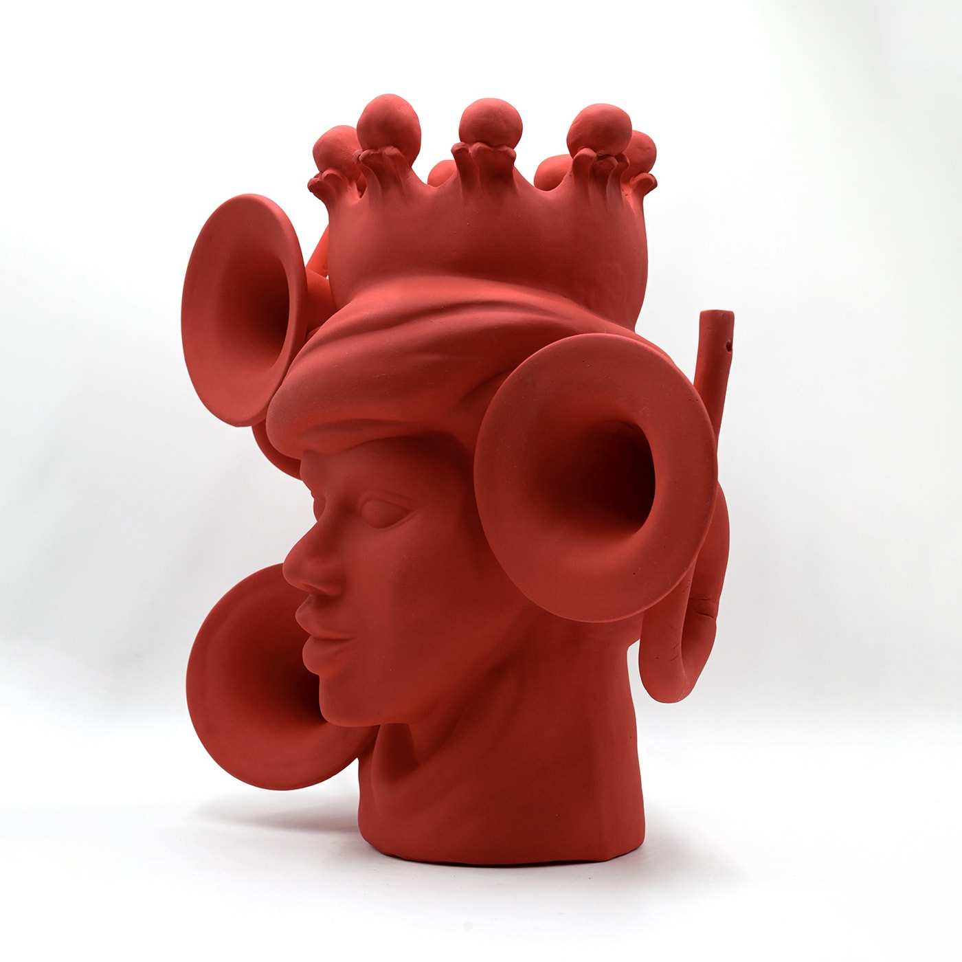 Testa di Moro Artigianale Scultura