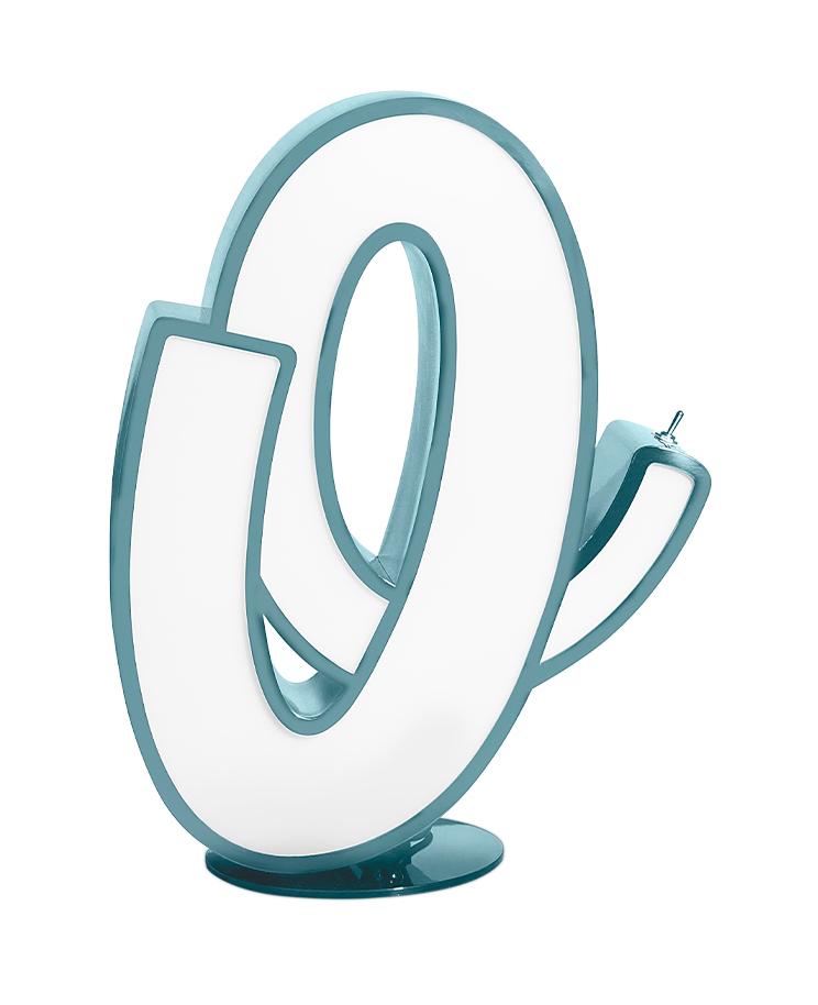 Lettera Luminosa Opulent O