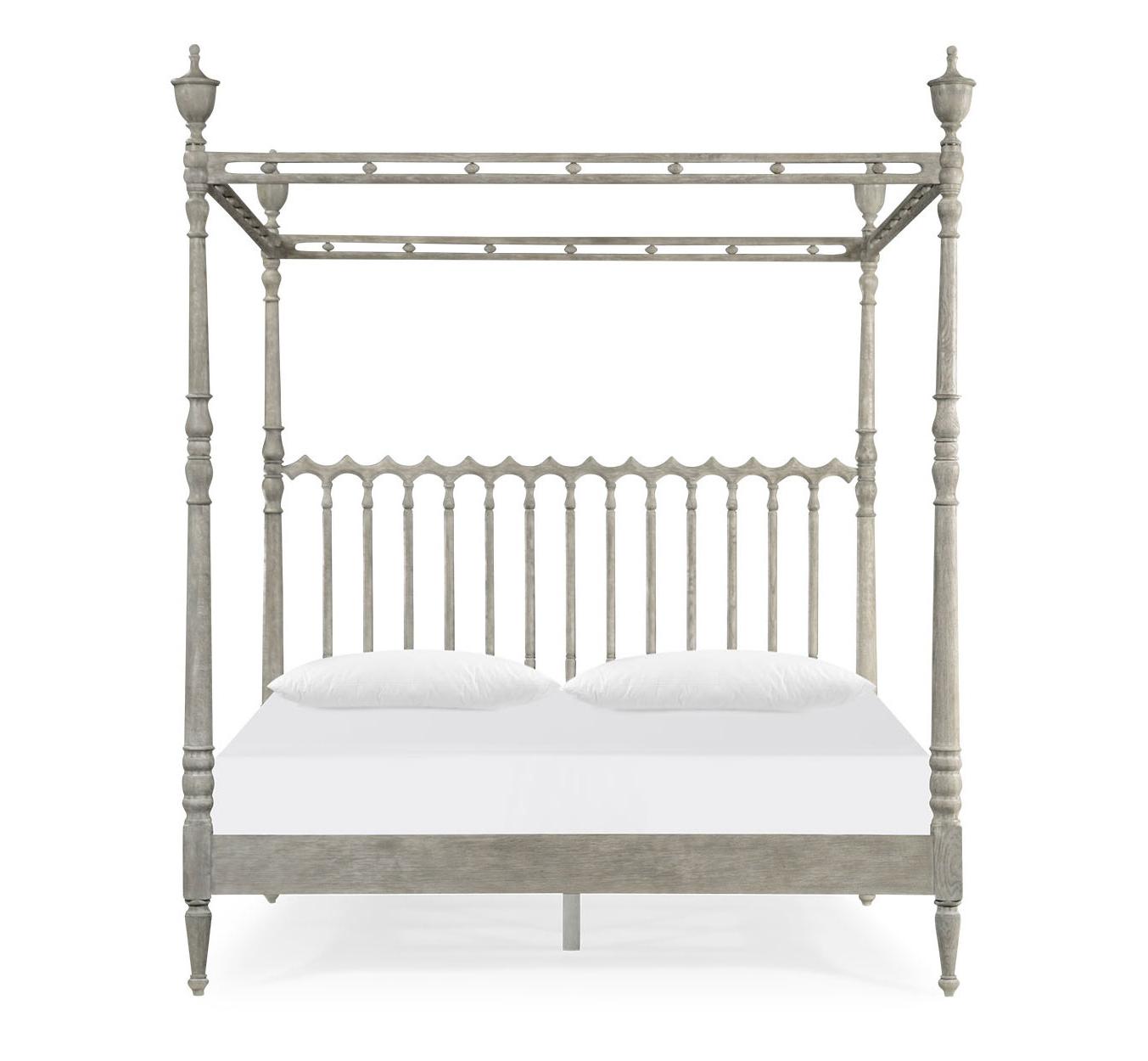 Letto matrimoniale Morris King Greyed Oak