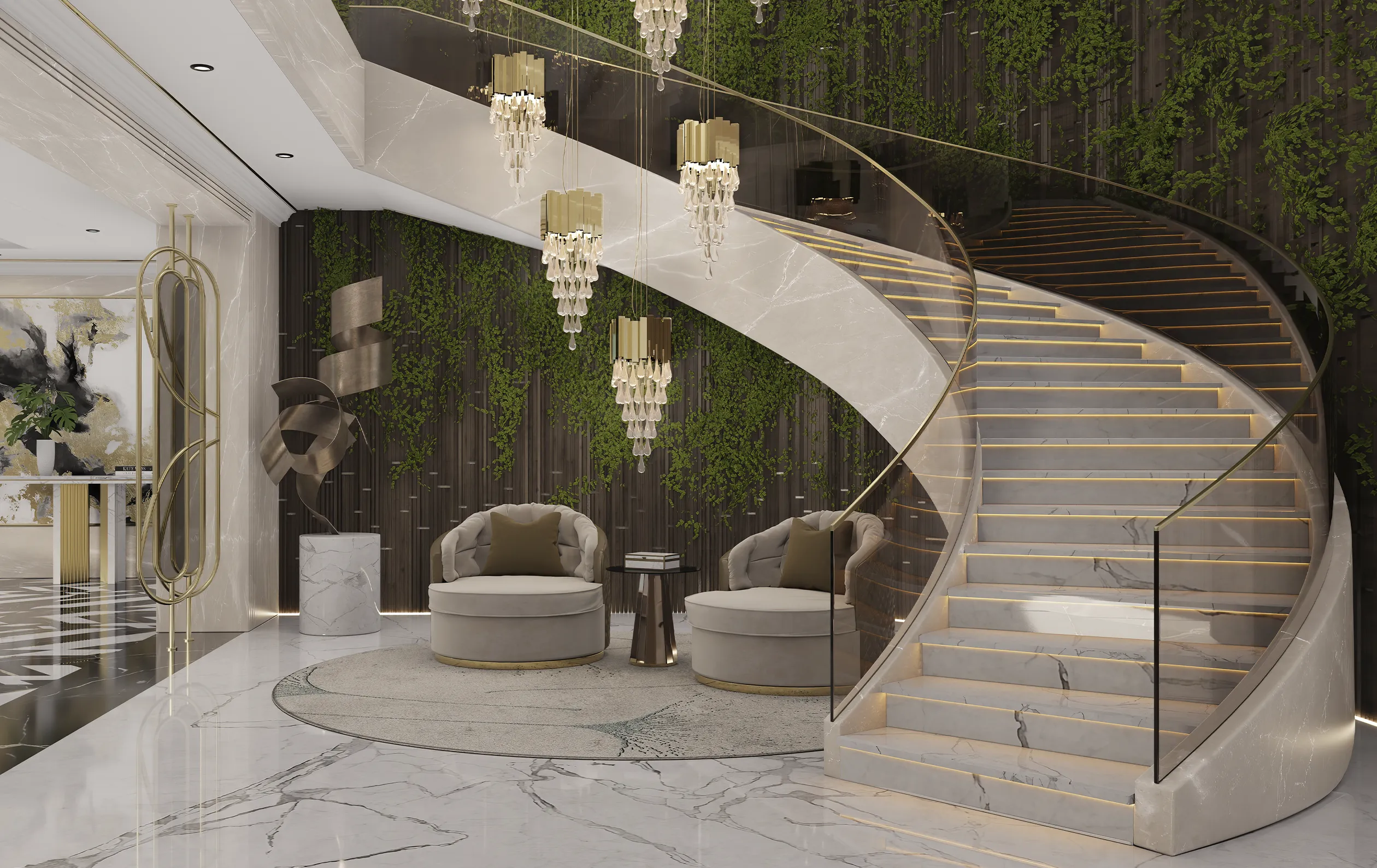 Poltrona Girevole Luxe - 6