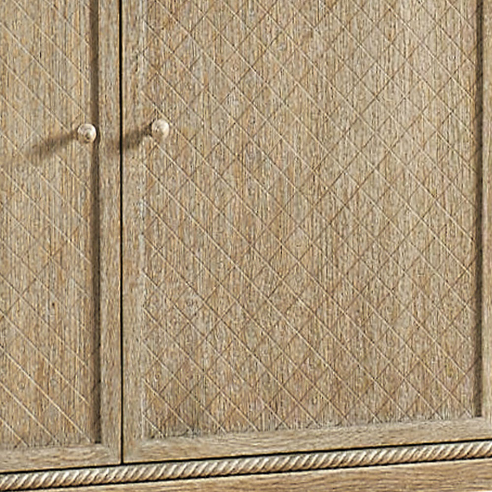 Credenza York Venetian White Oak