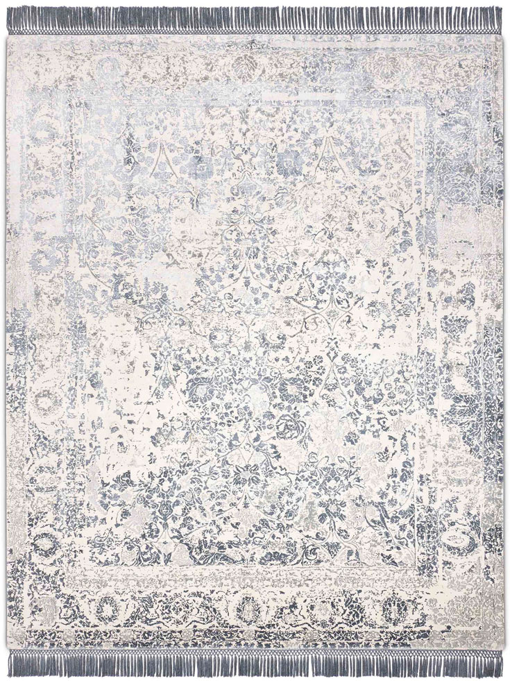 Tappeto Lusso Grigio Argento