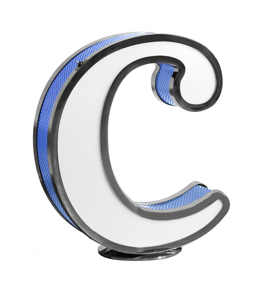 Lettera Luminosa Classic C Lettera Luminosa Classic C