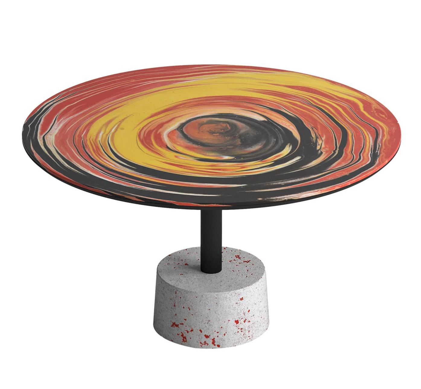 Tavolino da caffè rotondo Astraliti