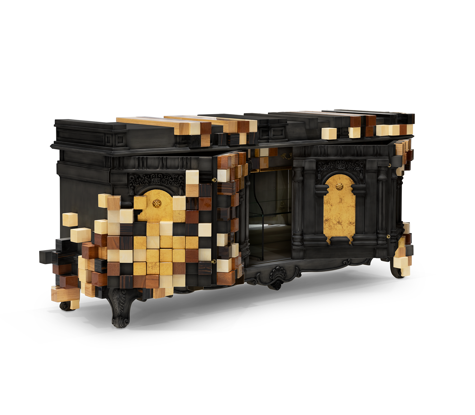 Credenza Nera Trafalgar