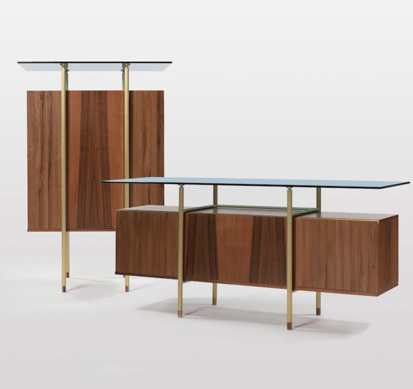 Armadio Minimalista in Legno