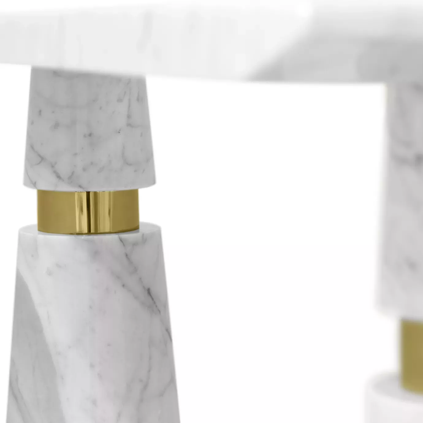 Avalanche Console Marmo Carrara