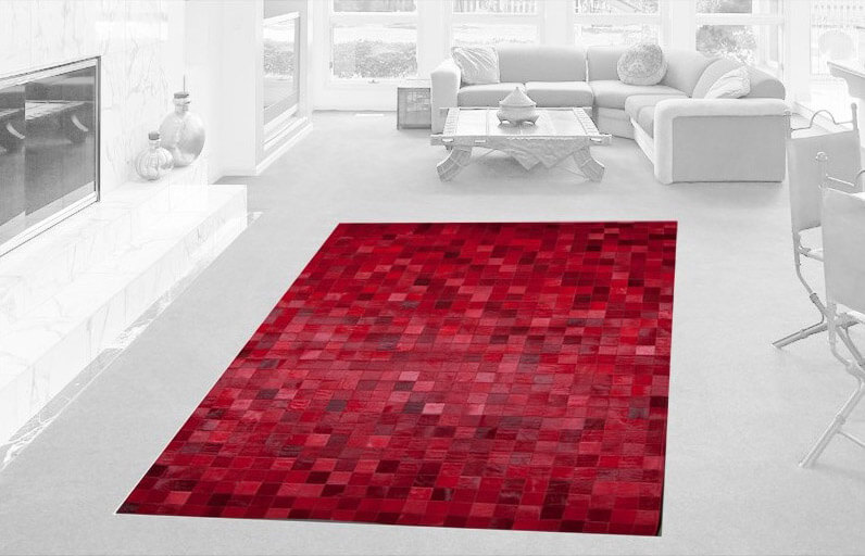 Tappeto Mosaic Red
