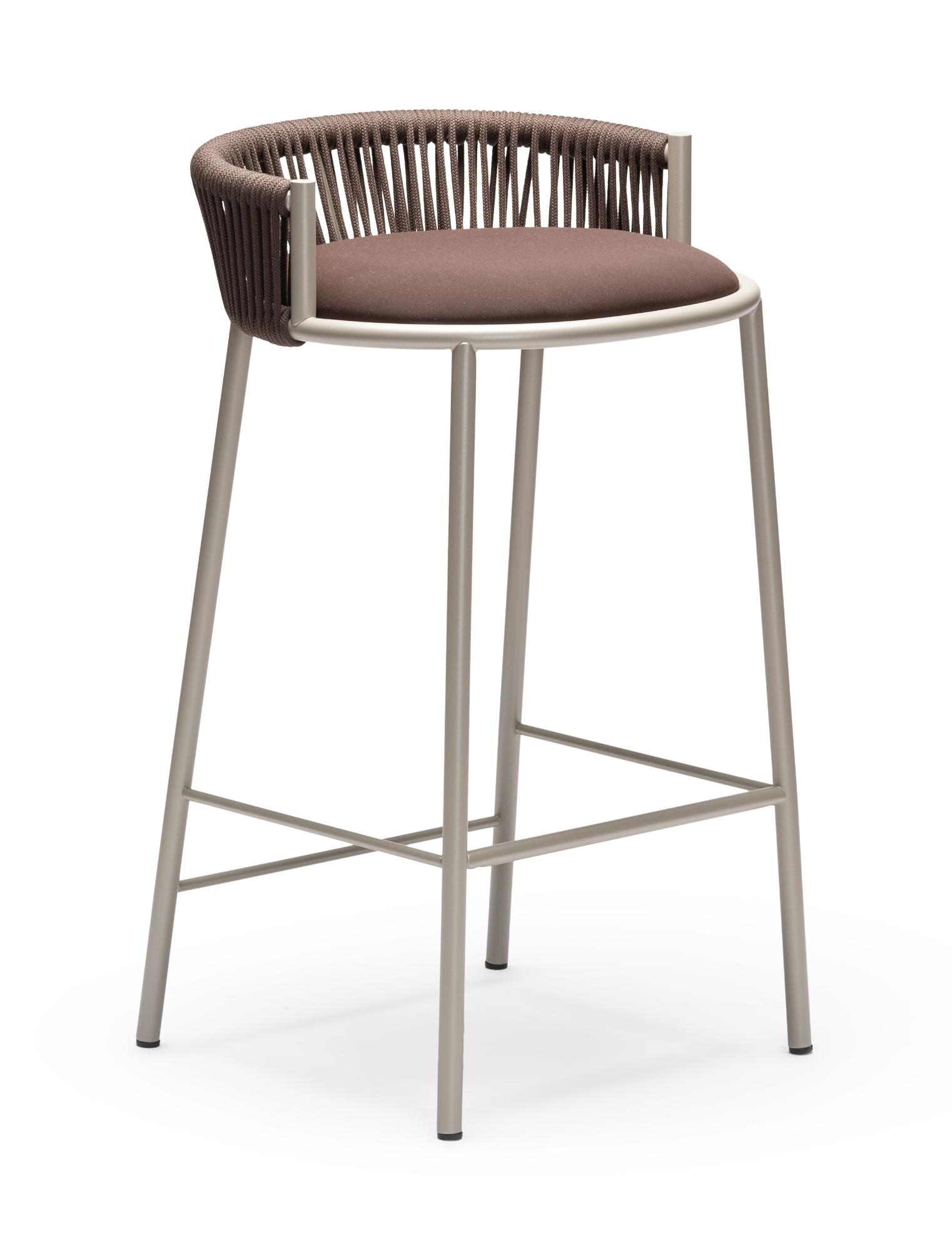 Sgabello da Bar da Esterno Millie SG-65 Marrone