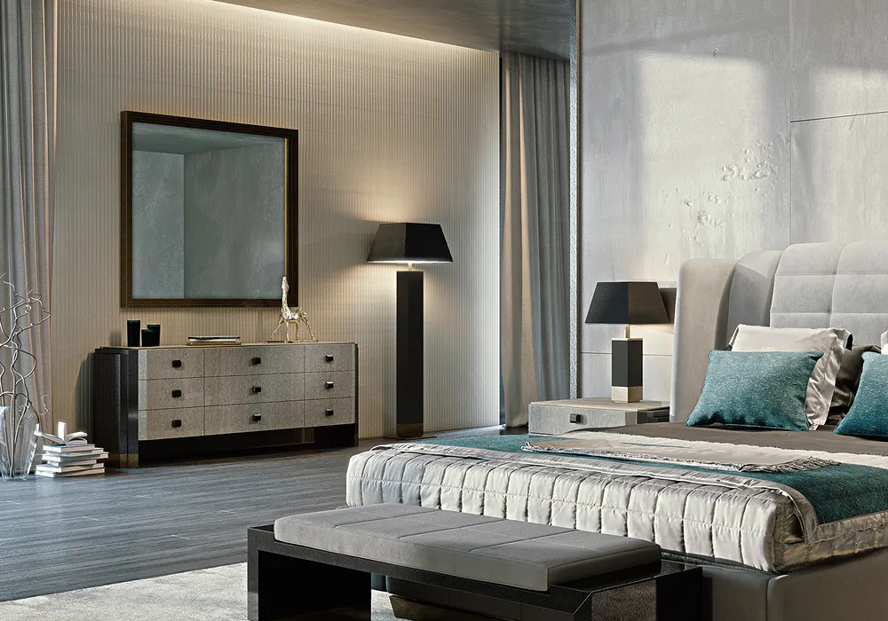 Specchio con Cornice in Legno
