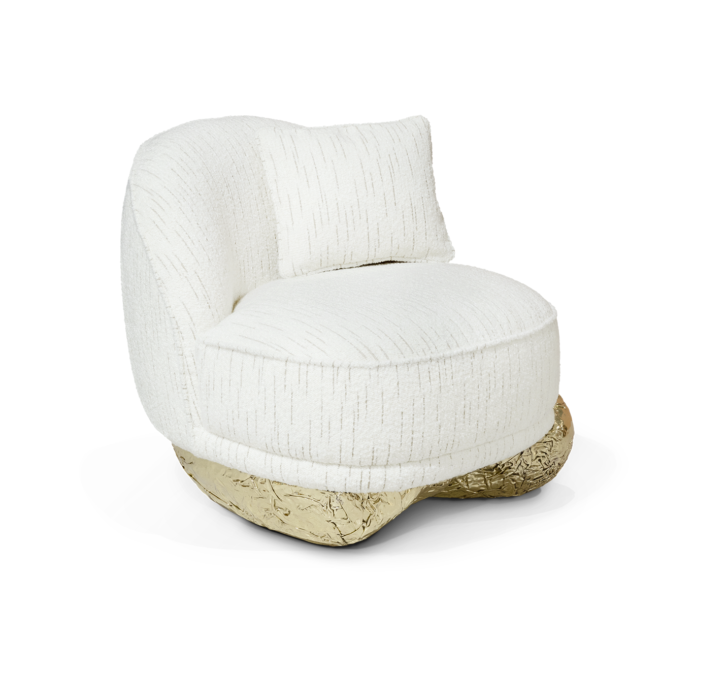 Poltrona Bianca Angora II