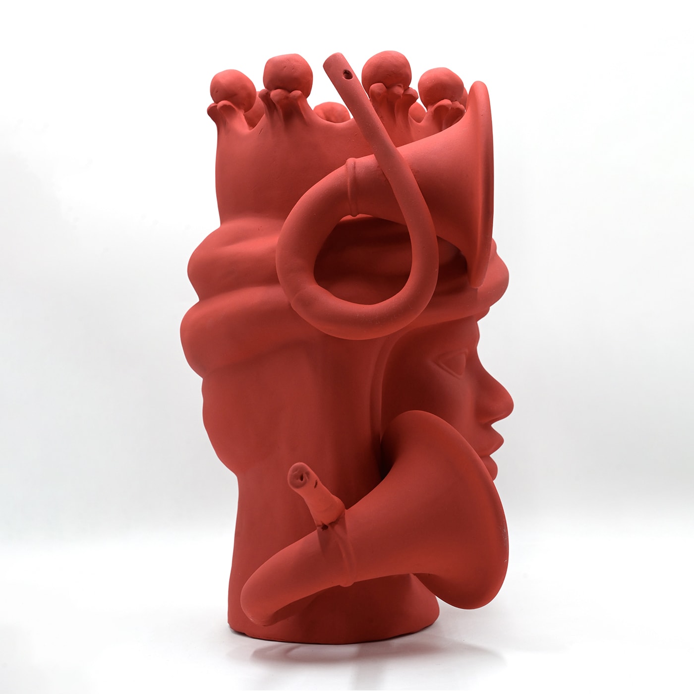 Testa di Moro Artigianale Scultura