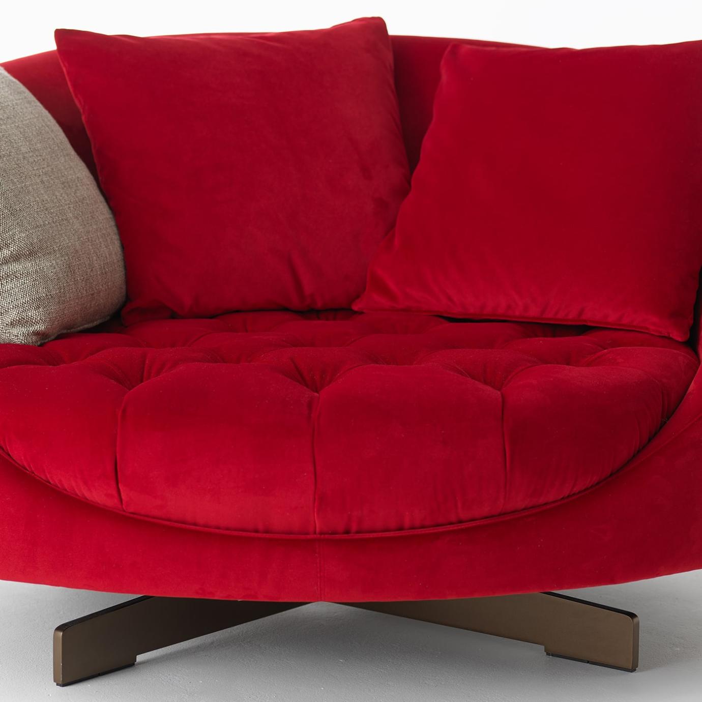 Divano Hill Rosso