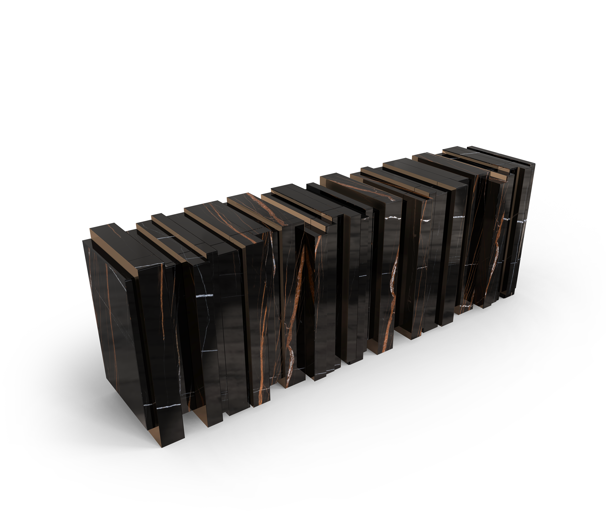 Credenza Nera Vortex
