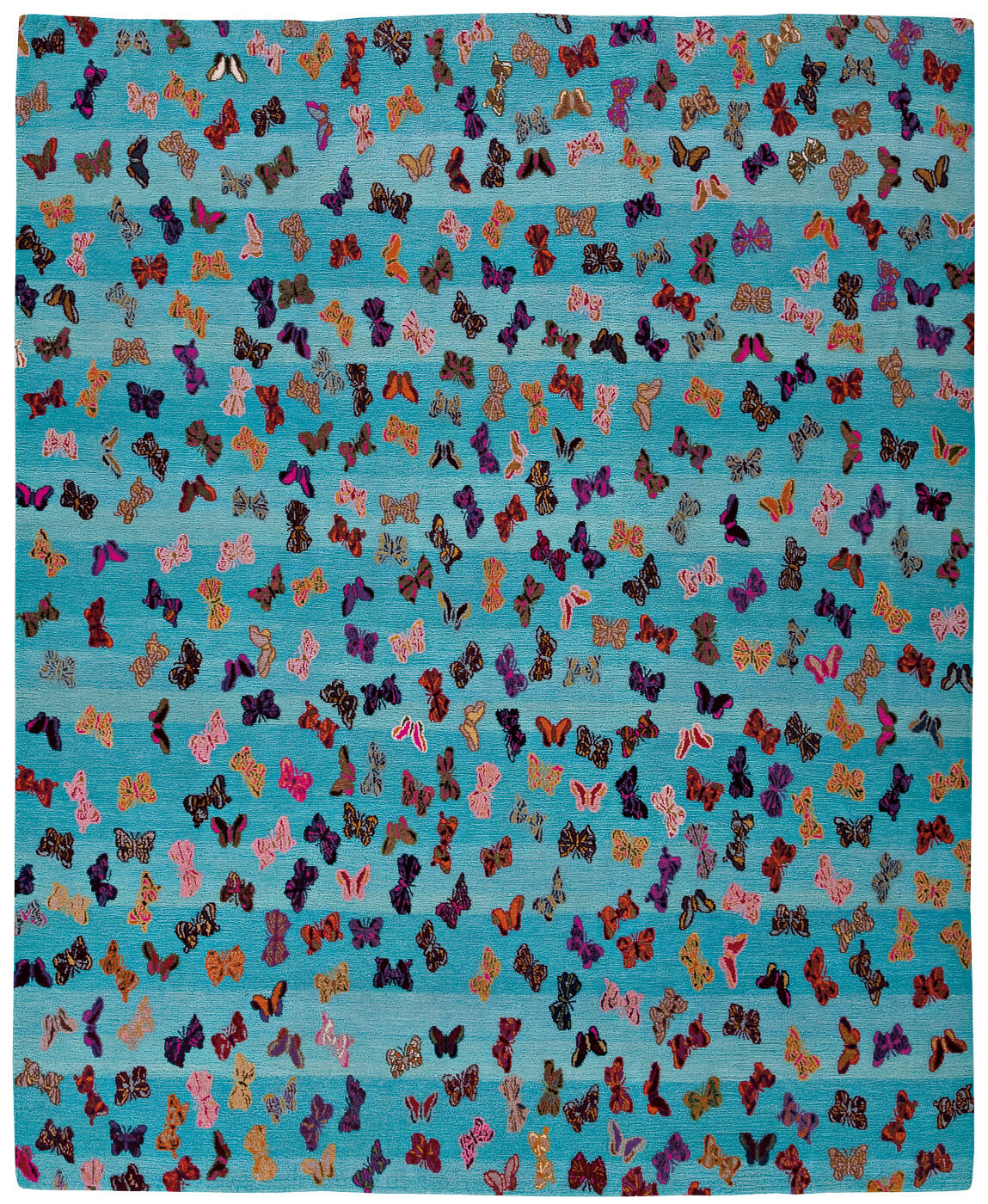 Tappeto Little Butterfly Acquamarina