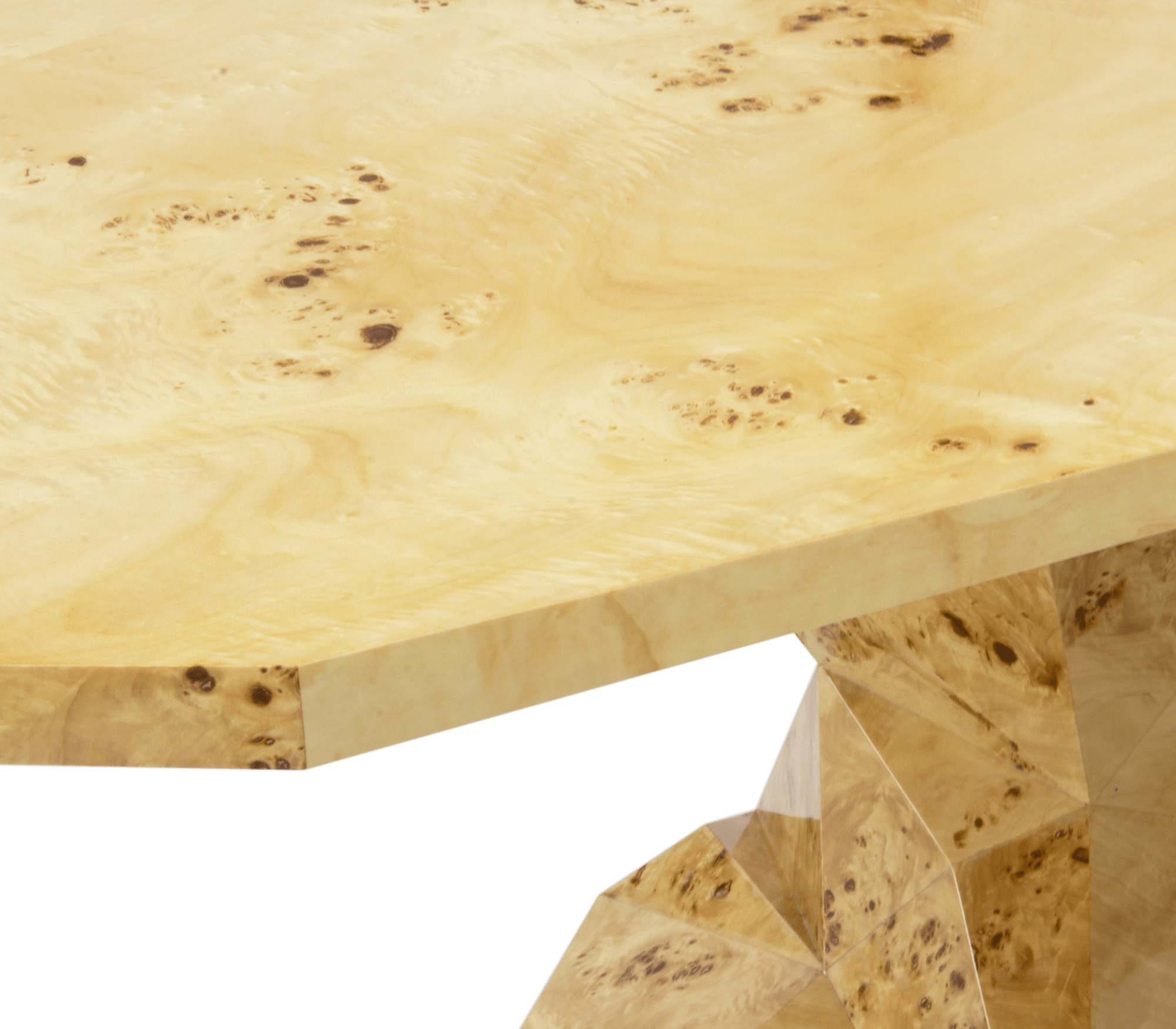 Tavolo da Pranzo Luxe in Radice di Pioppo Bonsai