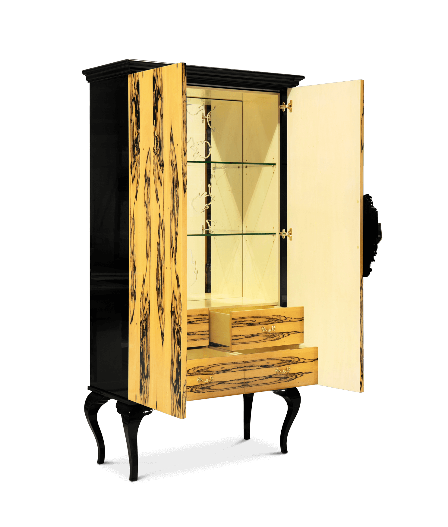 Mobile Reale in Ebano Louvre