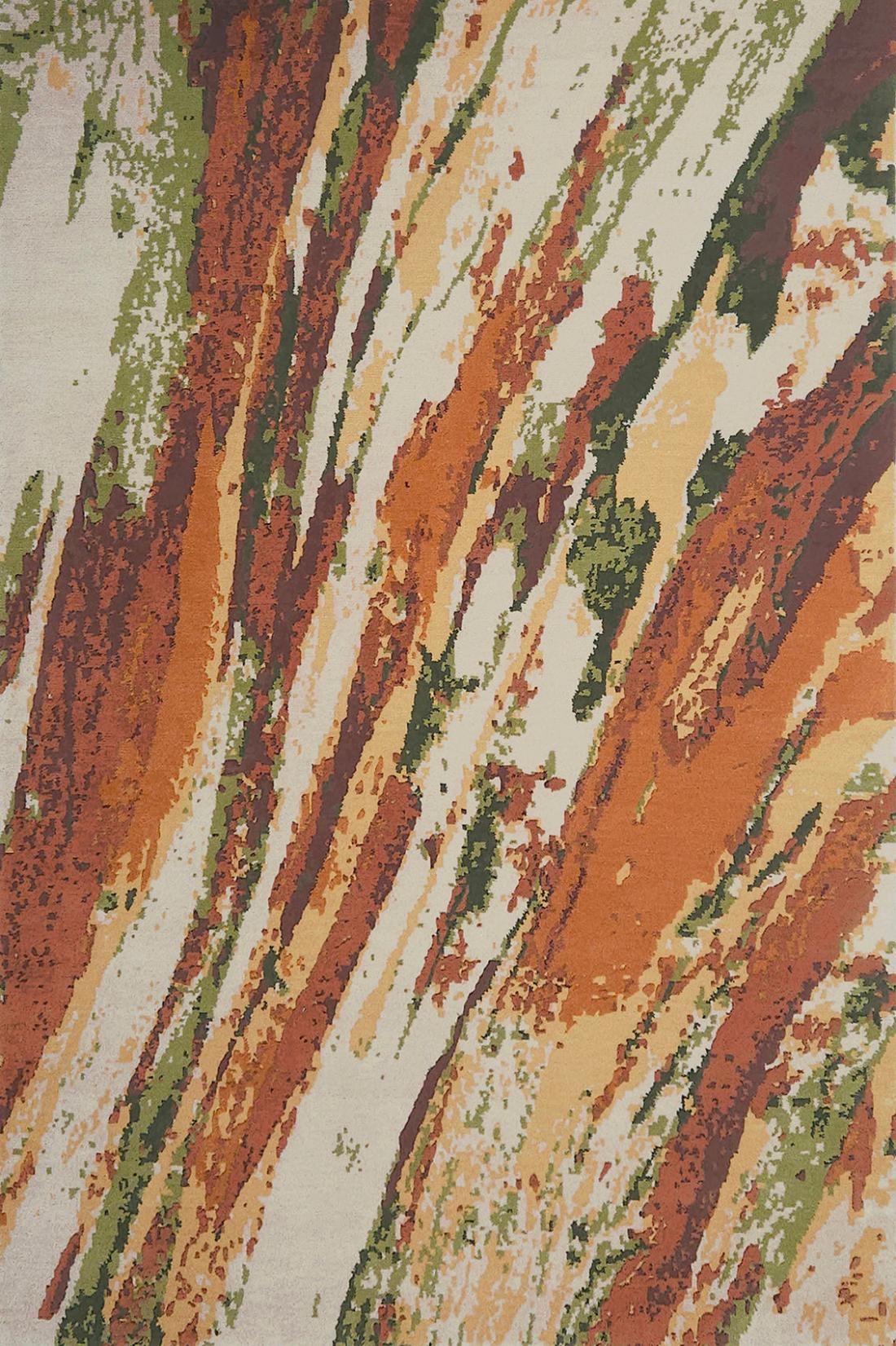 Tappeto Flux Mattone Annodato | Misura: 200 x 300 cm