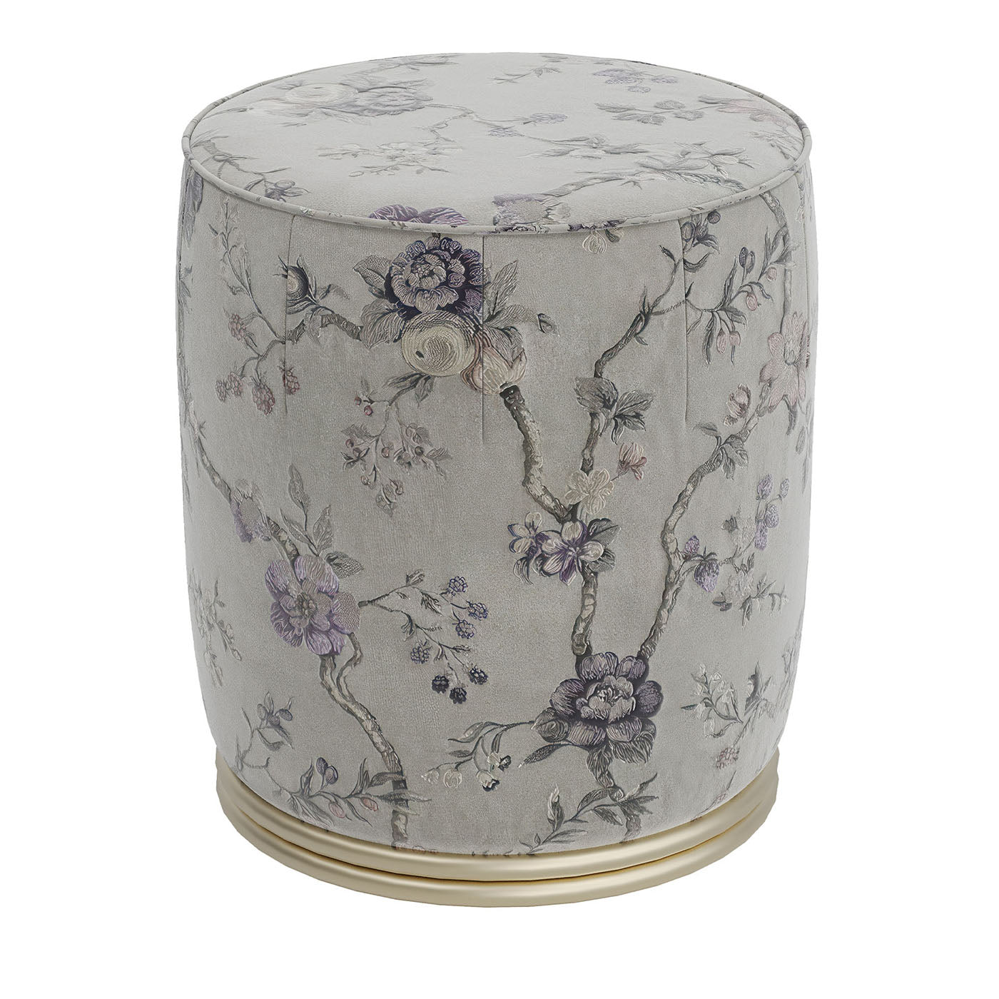 Pouf Rotondo Ricamato