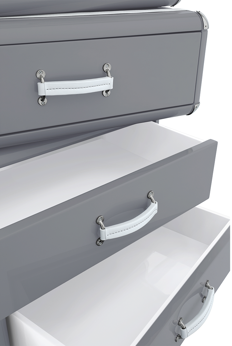 Cassettiera Per Bambini Skyline Breeze Triple