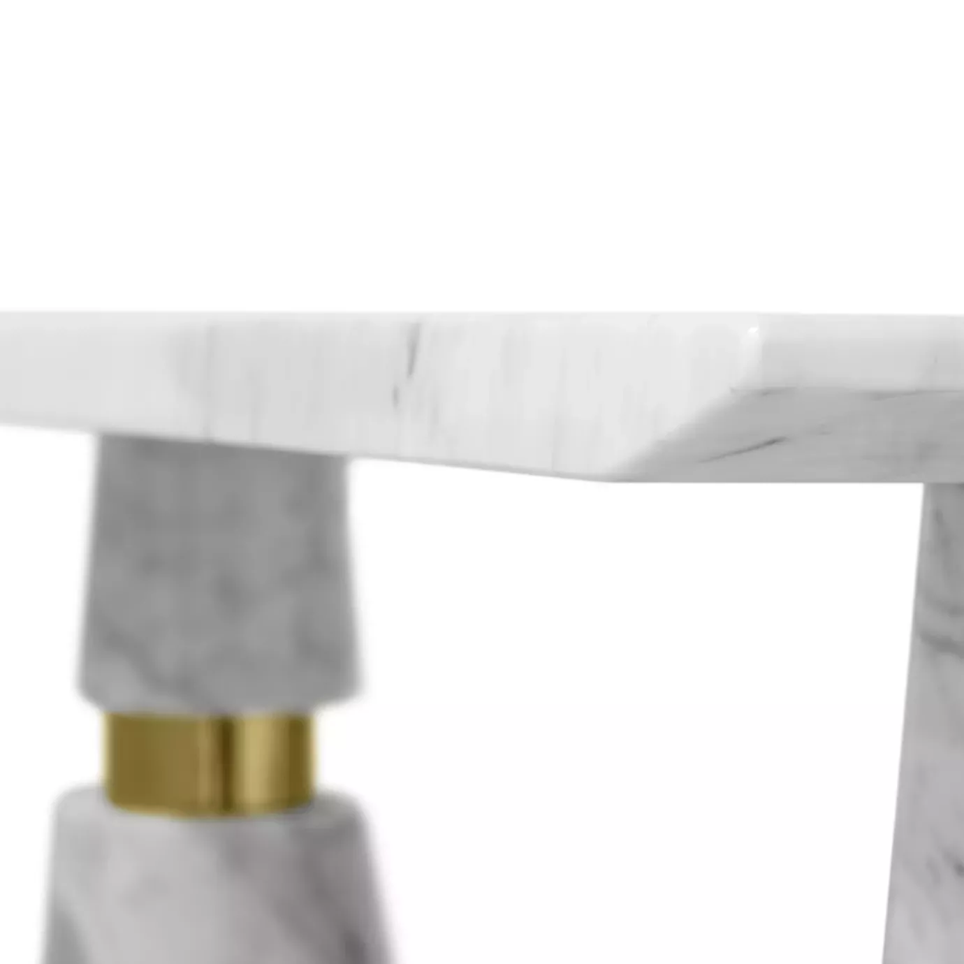 Avalanche Console Marmo Carrara