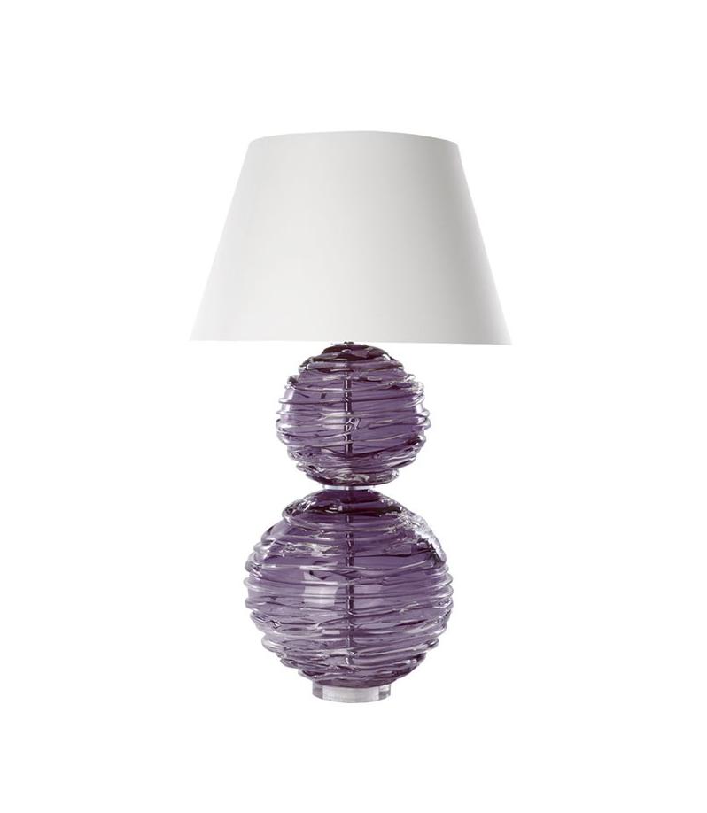 Lampada da tavolo Alfie Amethyst