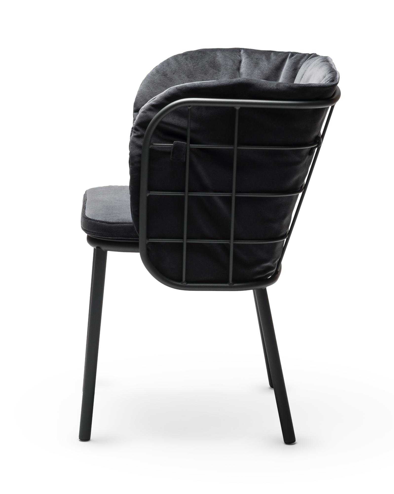 Sedia da Esterno Jujube SP-B Nera